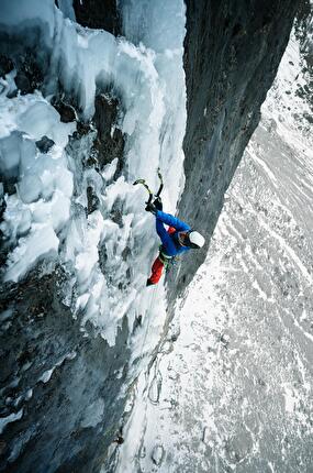 Mur de Pisciadù, Sella, Dolomites, Simon Gietl, Manuel Oberarzbacher - The first ascent of 'Hybrid' on Mur de Pisciadù in the Sella group of the Dolomites (Simon Gietl, Manuel Oberarzbacher 09,12/12/2024)