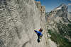 Lara Neumeier climbs 'Silbergeier' in Rätikon, Switzerland
